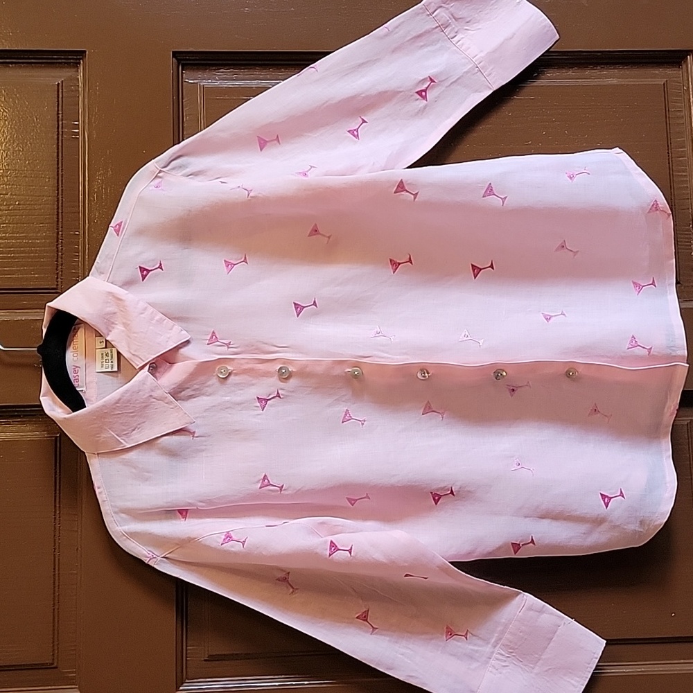 Tommy Bahama Pink Martini Print Women's Top